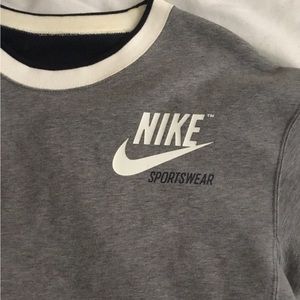 Cropped Nike Reversible Sweater